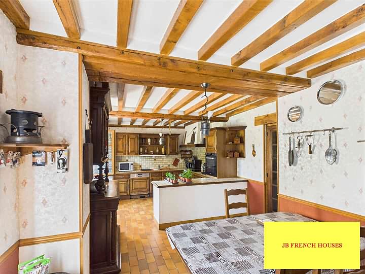 3 bed stone house for sale near Nécy