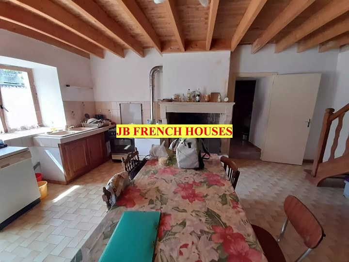 3 bed stone house for sale near Paillé