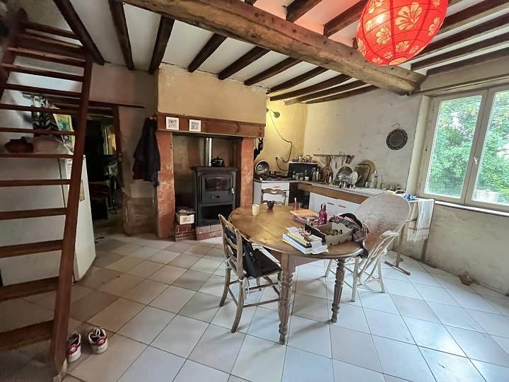 2 bed stone house for sale near Burcy