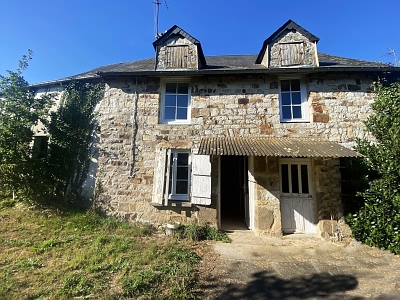 2 bed stone house for sale near Perrou