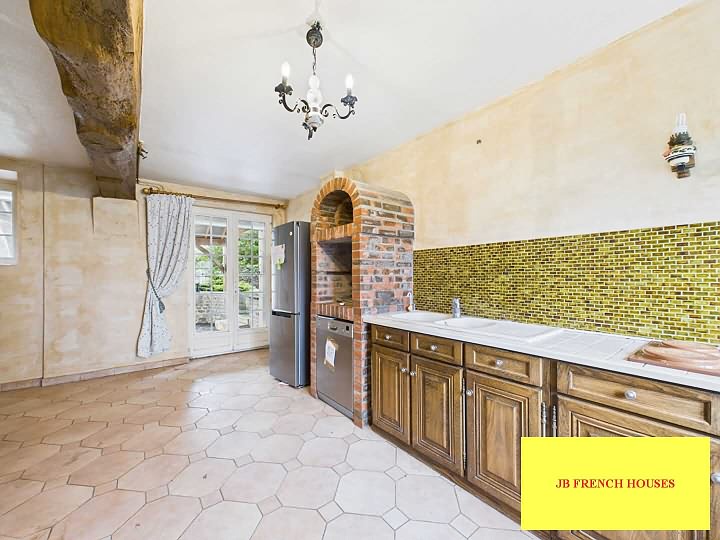3 bed stone house for sale near Nécy