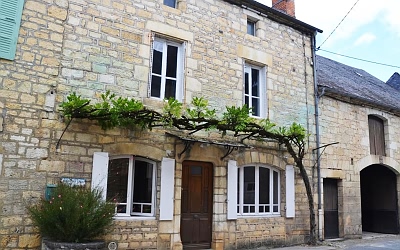 4 bed stone house for sale near Aubas
