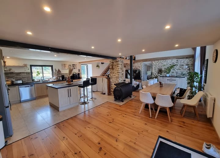 4 bed stone house for sale near SOUTH INDRE and SOUTH CHER and NORTH CREUSE