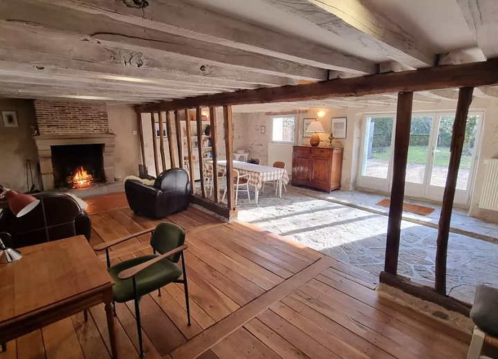 4 bed stone house for sale near SOUTH INDRE and SOUTH CHER and NORTH CREUSE