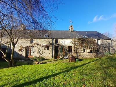 4 bed stone house for sale near Néhou