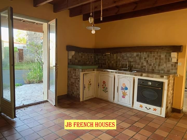 3 bed stone house for sale near Paillé