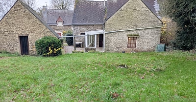 1 bed stone house for sale near Taupont