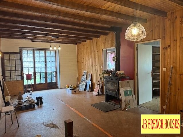 4 bed stone house for sale near Affieux