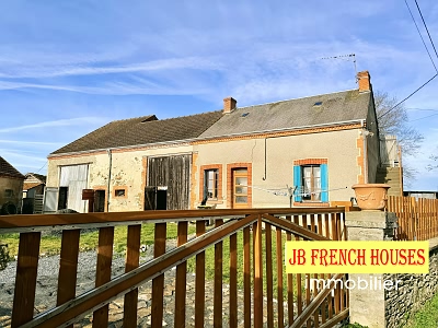 1 bed stone house for sale near SOUTH INDRE and SOUTH CHER and NORTH CREUSE