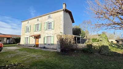 4 bed stone house for sale near Aizet
