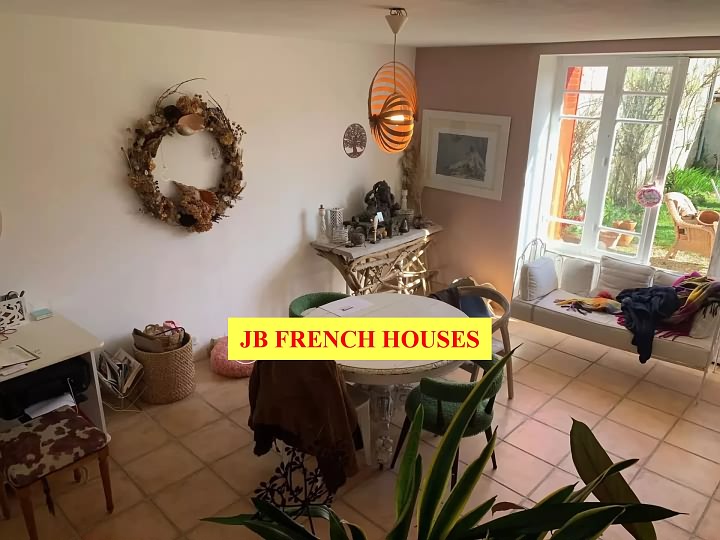 4 bed stone house for sale near Paillé