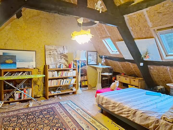 3 bed stone house for sale near Taupont