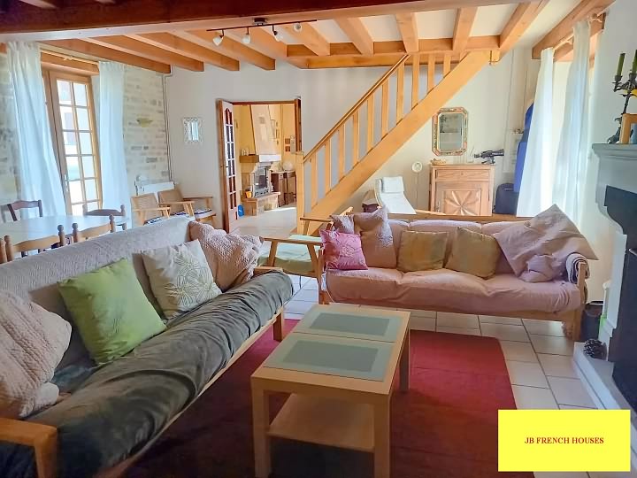 3 bed stone house for sale near Aizet