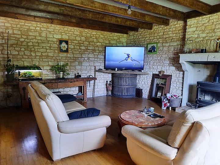 3 bed stone farmhouse for sale near Ardilleux