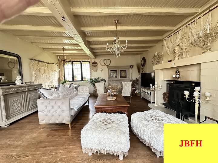 3 bed stone house for sale near Pliboux