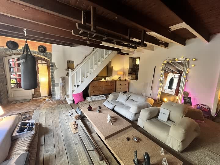 3 bed stone house for sale near Le Tanu