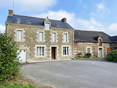 4 bed stone cottage for sale near Saint Vran