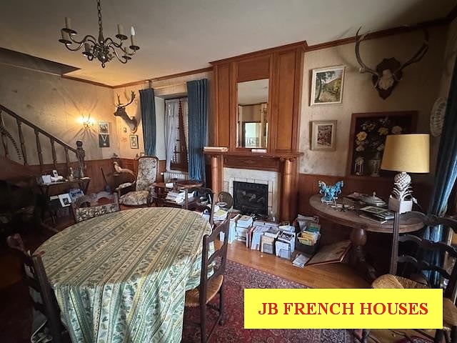 4 bed stone house for sale near Affieux