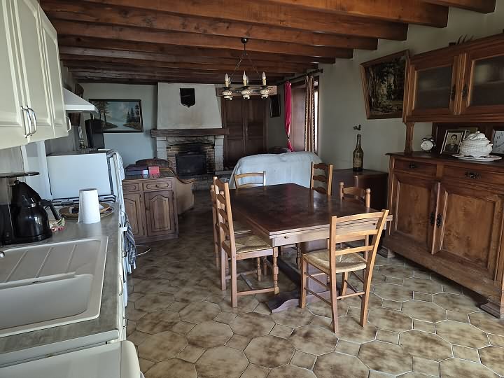 2 bed stone farmhouse for sale near Goulat