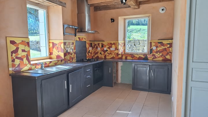4 bed stone house for sale near Goulat