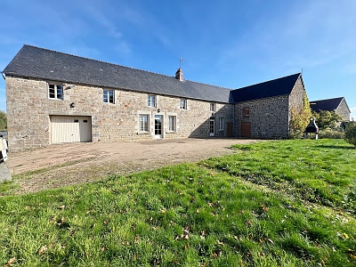 5 bed stone farmhouse for sale near Nécy
