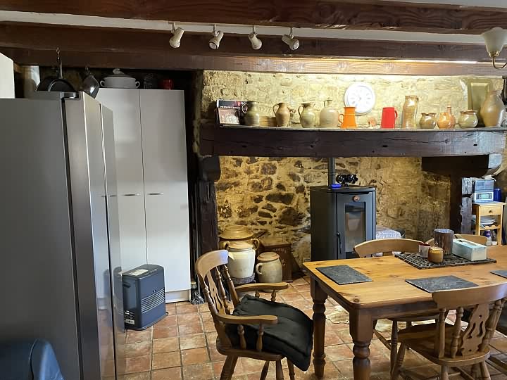 3 bed stone house for sale near Grand Bueix