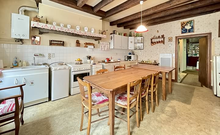 3 bed stone house for sale near Ansac Sur Vienne