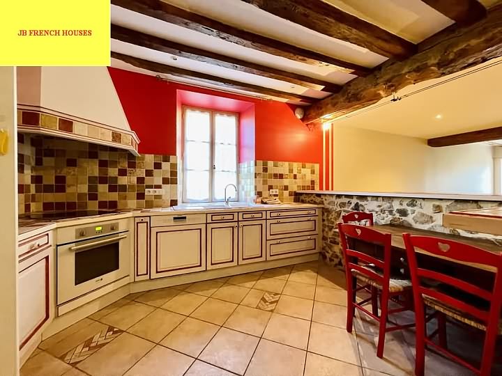 4 bed stone house for sale near Ansac Sur Vienne