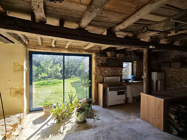 3 bed stone house for sale near Dordogne and Lot