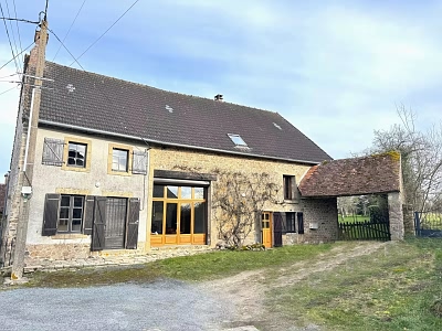 4 bed stone house for sale near Glénic