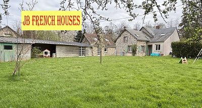 4 bed stone house for sale near Mantilly