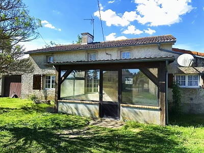 2 bed stone house for sale near Chez Vécant