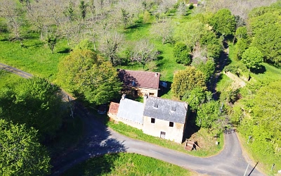 2 bed stone house for sale near Aubas