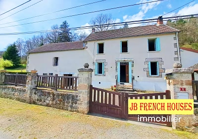 2 bed stone house for sale near Farges