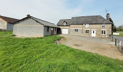 2 bed stone house for sale near Bion