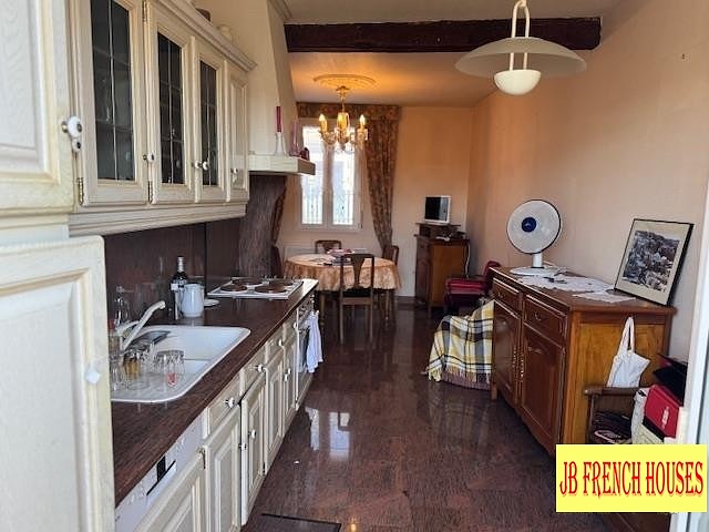 3 bed stone house for sale near Affieux