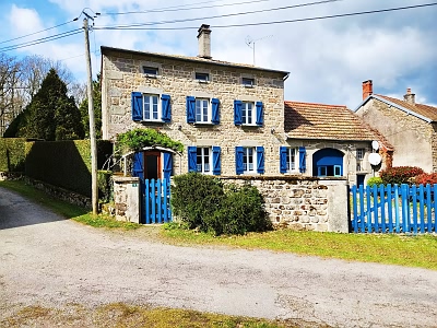 2 bed stone house for sale near Farges
