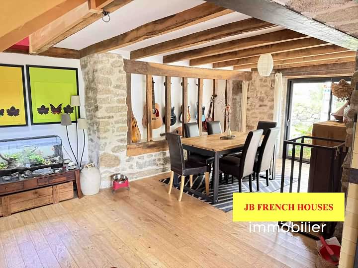 3 bed stone house for sale near Glénic