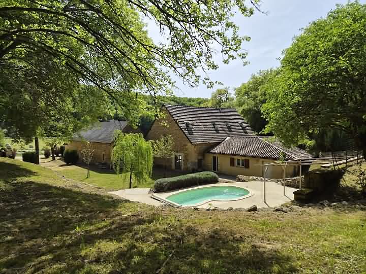 Maison en pierre de 4 chambres à vendre près de Dordogne and Lot