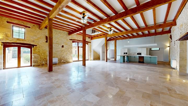 Maison en pierre de 4 chambres à vendre près de Dordogne and Lot