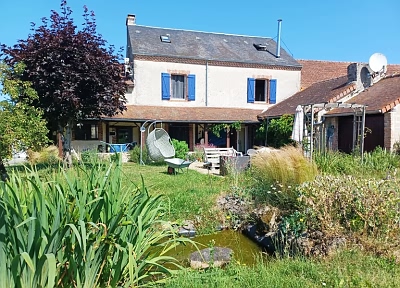 5 bed stone house for sale near Naillat