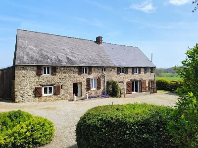 6 bed stone house for sale near Mantilly