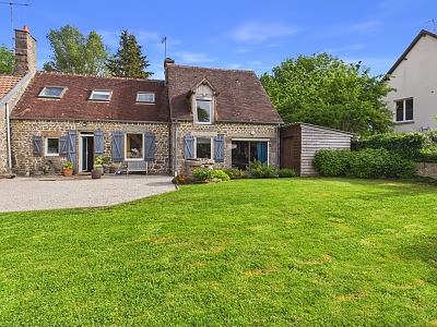 3 bed stone house for sale near Nécy