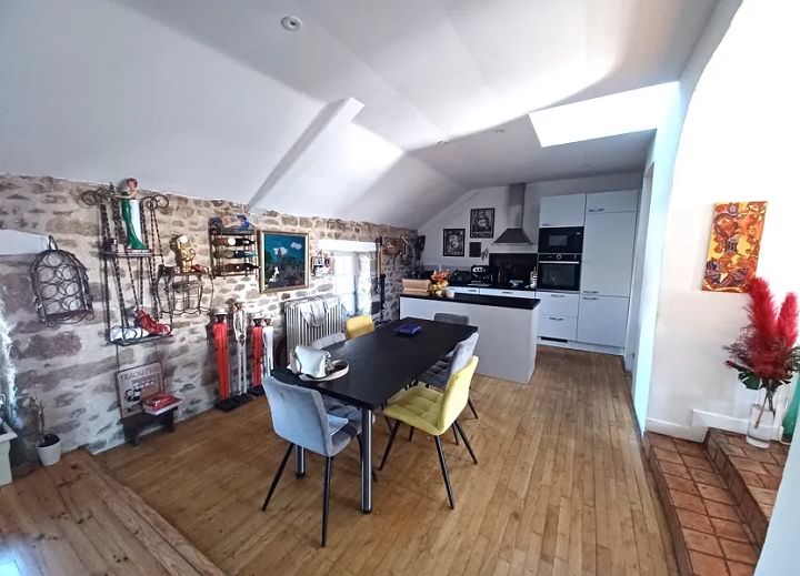 4 bed stone house for sale near Naillat