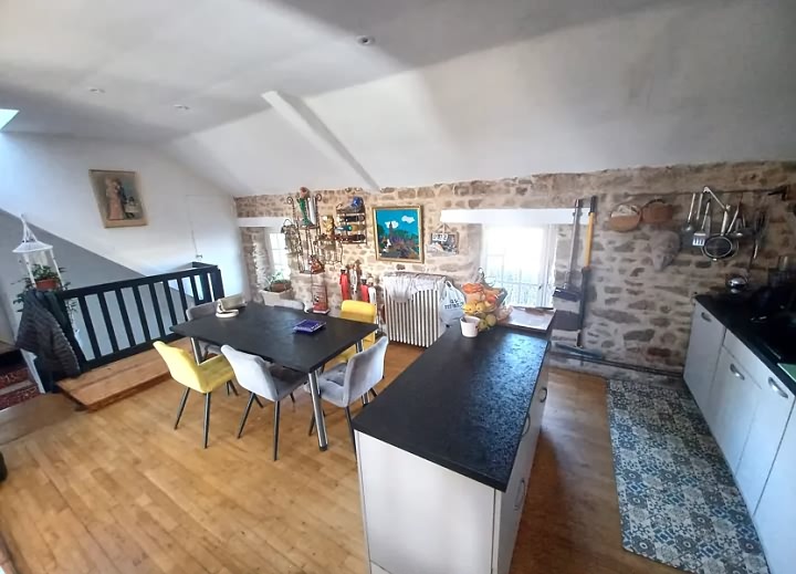 4 bed stone house for sale near Naillat