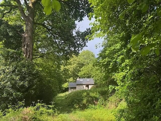 Stone cottage to renovate near Affieux