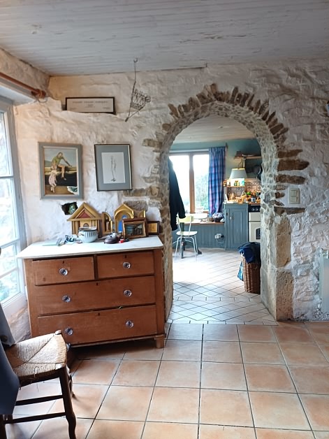 6 bed stone house for sale near Néhou
