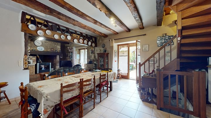 3 bed stone house for sale near Aubas