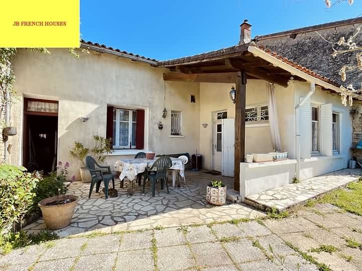 2 bed stone house for sale near Ansac Sur Vienne