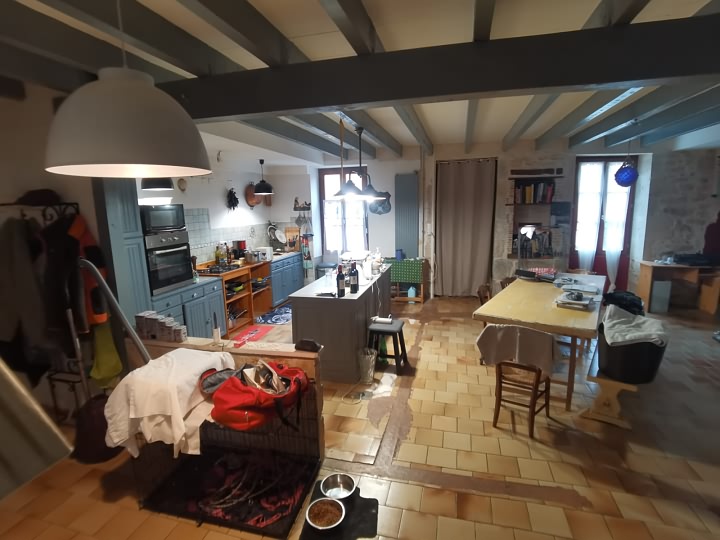 5 bed stone house for sale near Suaux
